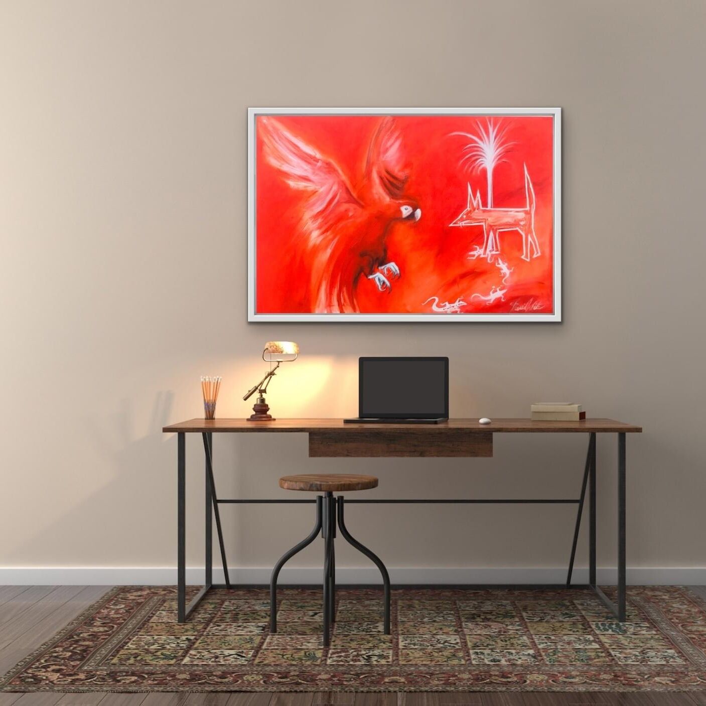 Red-Parrot-Burning-Dog-02