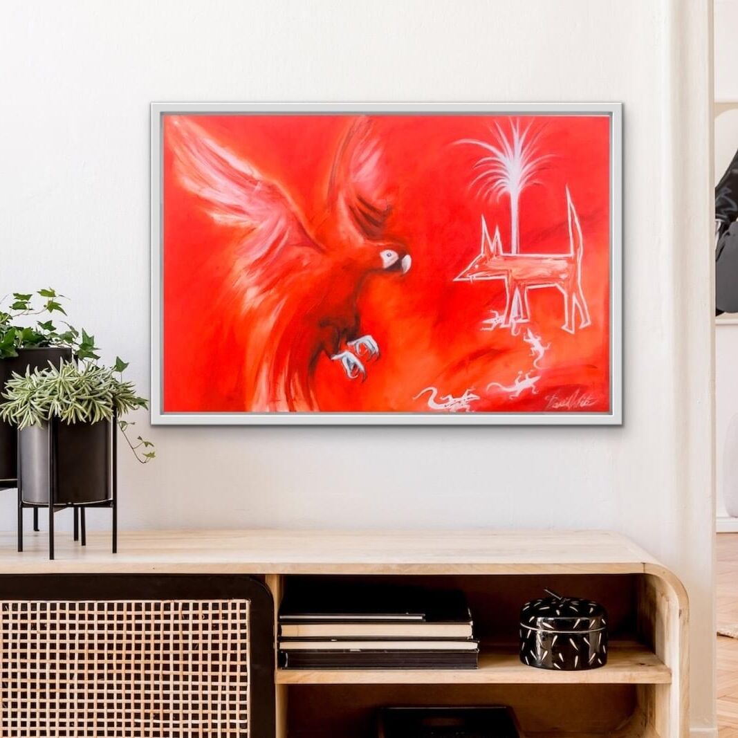 Red-Parrot-Burning-Dog-04